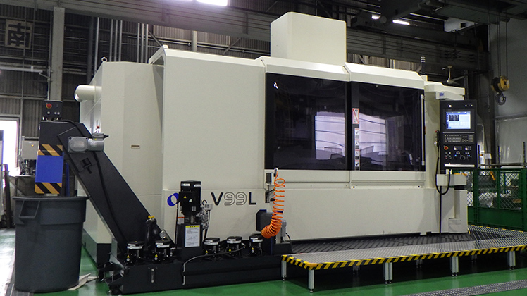 立型マシニングセンタ